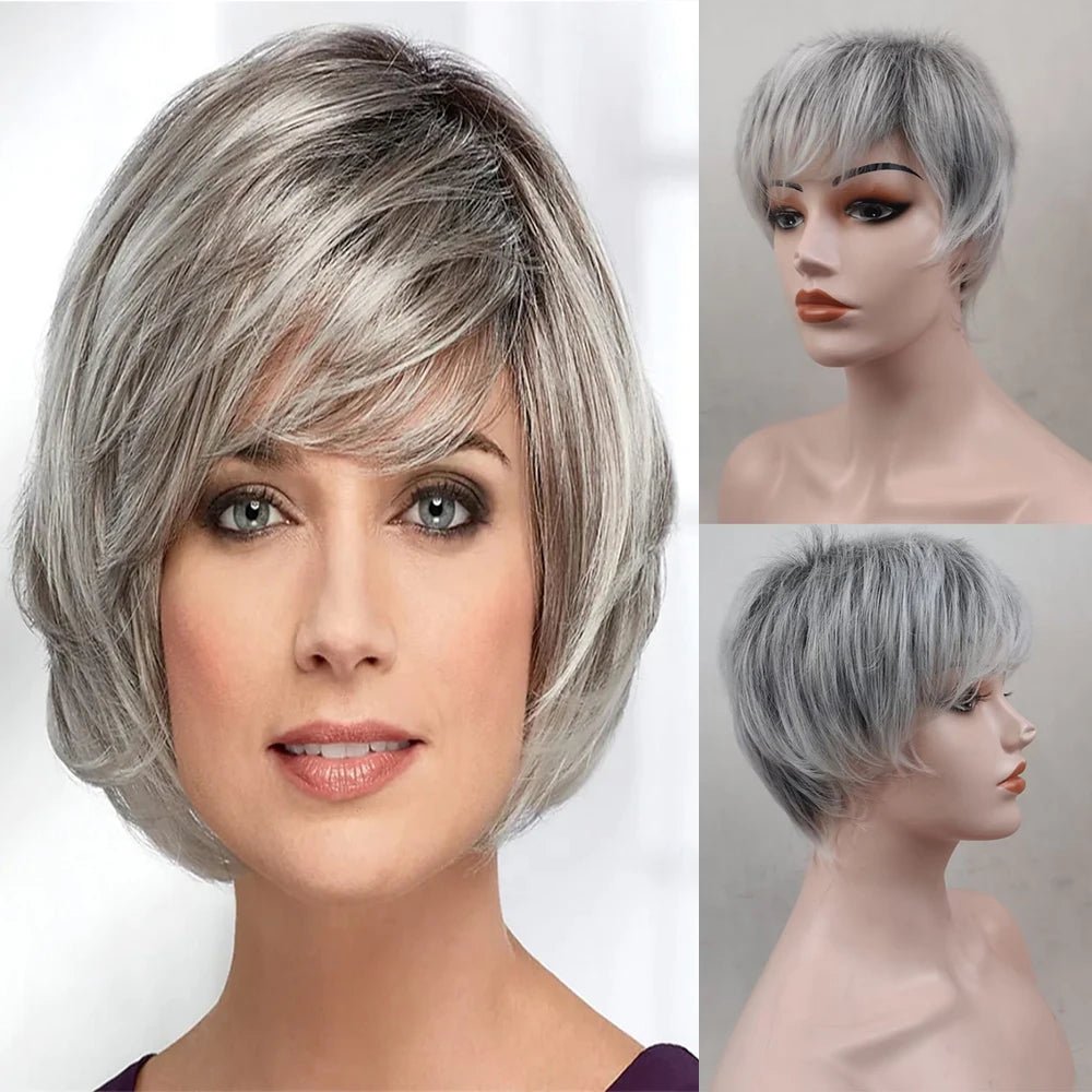 Chic Bob Style Synthetic Hair Wig: Transform Your Look Instantly