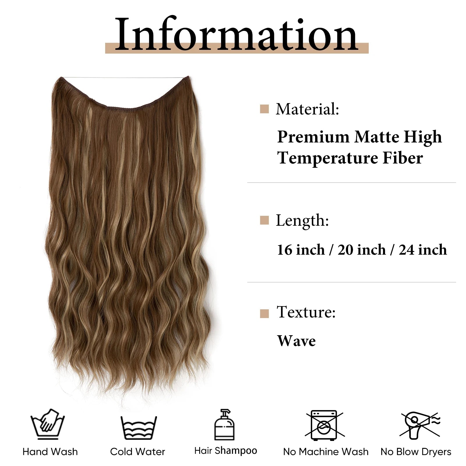 Halo Hair Extensions - No Braids, Glue, or Drama Needed